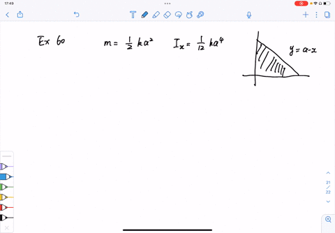find-the-polar-moment-of-inertia-of-the-lamina-that-has-the-given-shape-and-density-xya-a0-x0-y0-rho