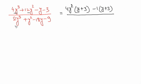 simplify-the-rational-expression-frac4-y312-y2-y-32-y3y2-18-y-9