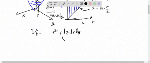 find-the-moment-of-inertia-of-a-right-circular-cone-of-base-radius-a-and-height-h-about-its-axis-if-