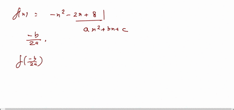 find-the-coordinates-of-the-vertex-for-the-parabola-defined-by-the-given-quadratic-function-fx-x2--8