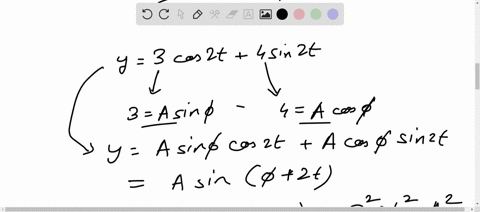 the-equation-for-displacement-of-a-particle-at-time-mathrmt-is-given-by-the-equation-mathrmy3-cos-2-