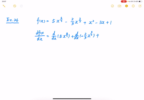 find-the-derivative-of-the-function-f-by-using-the-rules-of-differentiation-fx5-x4-3-frac23-x3-2x2-2