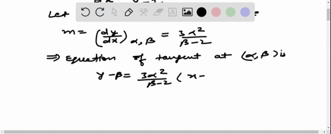 find-the-equations-of-the-tangents-drawn-to-the-curve-y2-2-x3-4-y80-from-point-12