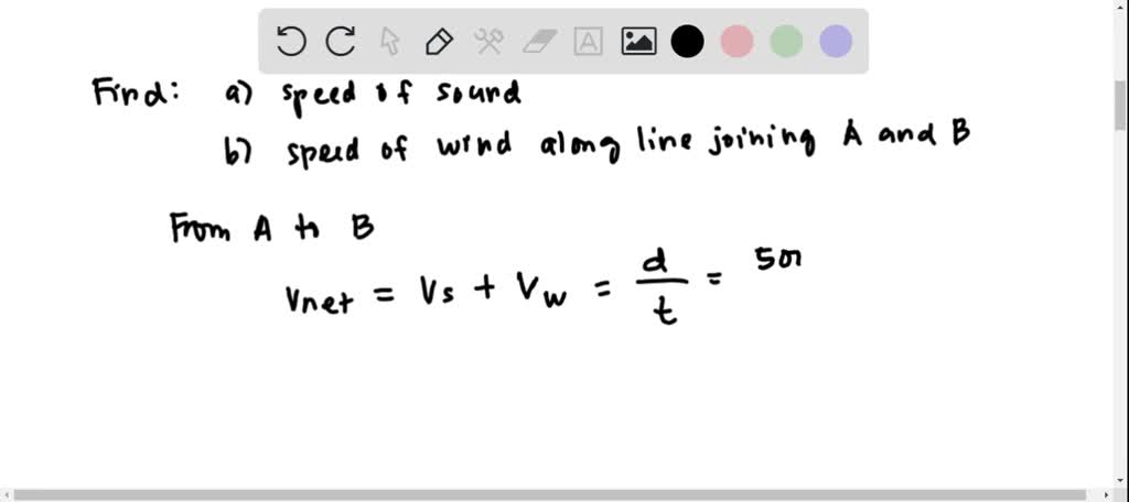 experiment to determine the speed of sound