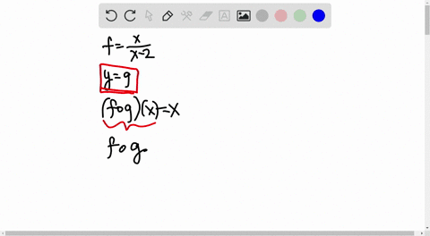 let-fxfracxx-2-find-a-function-ygx-so-that-f-circ-gxx-5