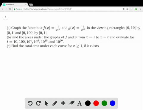 a-graph-the-functions-fx-frac1x11-and-gx-frac1x09-in-the-viewing-rectangles-0-10-by-0-1-and-0-100-by