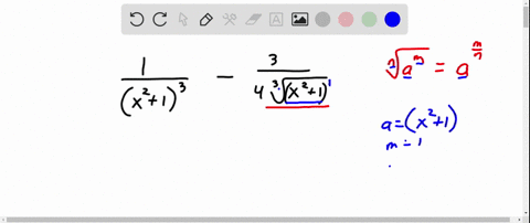 convert-the-expressions-to-power-form-frac1leftx21right3-frac34-sqrt3leftx21right