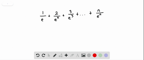 express-each-sum-using-summation-notation-frac1efrac2e2frac3e3cdotsfracnen