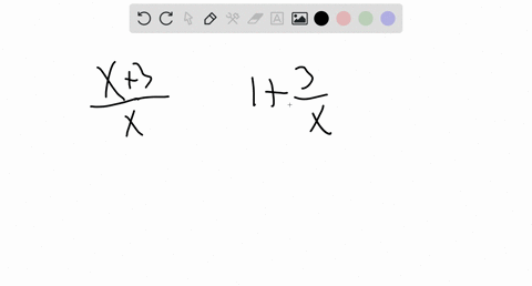 is-the-fraction-fracx3x-equivalent-to-1frac3x