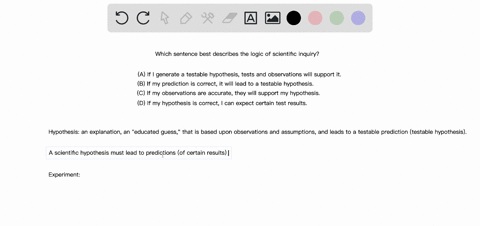 which-sentence-best-describes-the-logic-of-scientific-inquiry-a-if-i-generate-a-testable-hypothesis-