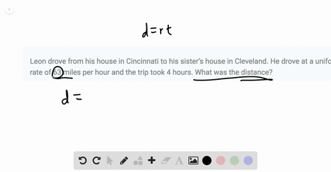 leon-drove-from-his-house-in-cincinnati-to-his-sisters-house-in-cleveland-he-drove-at-a-uniform-rate