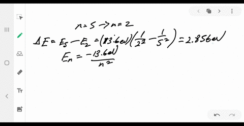 a-hydrogen-atom-undergoes-a-transition-from-the-n5-to-the-n2-state-a-what-are-the-energy-and-wavelen