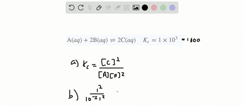 a-reaction-is-represented-by-this-equation-mathrmaa-q2-mathrmba-q-rightleftharpoons-2-mathrmca-q-q-2