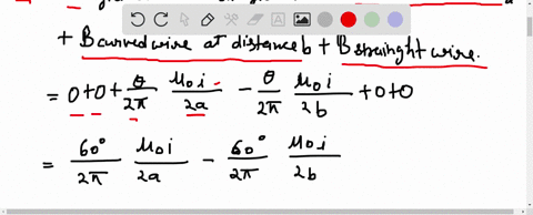 consider-the-current-carrying-loop-shown-in-figure-p3012-formed-of-radial-lines-and-segments-of-circ