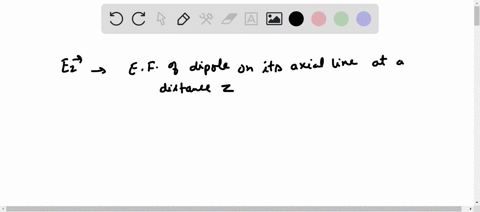 an-electric-dipole-coincides-on-z-axis-and-its-mid-point-is-on-origin-of-the-cartesian-co-ordinate-s
