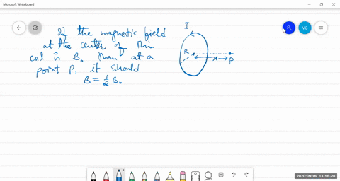 a-circular-loop-of-radius-r-carries-a-current-i-at-what-distance-along-the-axis-of-the-loop-is-the-m