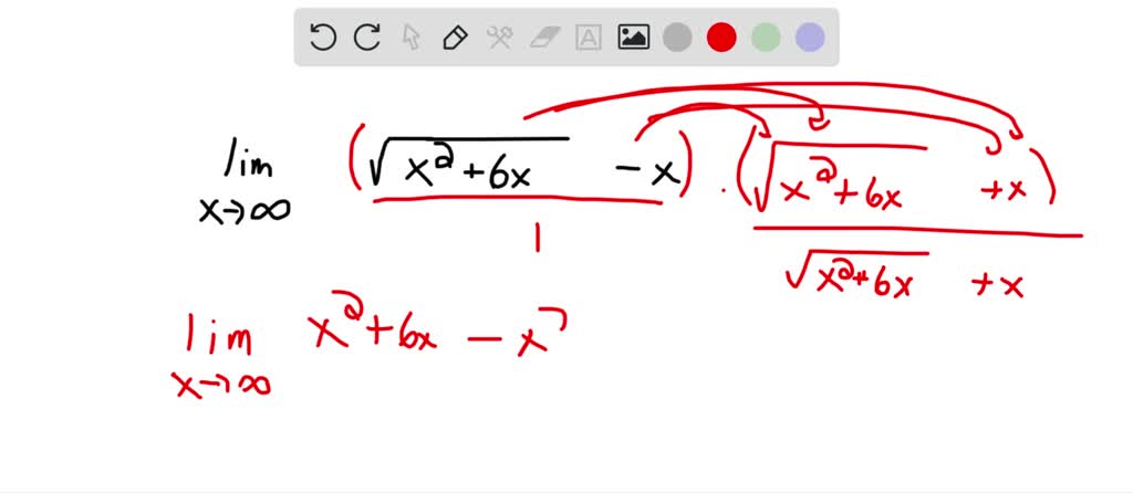 ⏩SOLVED:Use an algebraic manipulation to reduce the limit to one ...