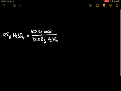 the-density-of-a-solution-of-sulfuric-acid-is-1285-mathrmg-mathrmcm5-and-it-is-3808-acid-by-mass-wha