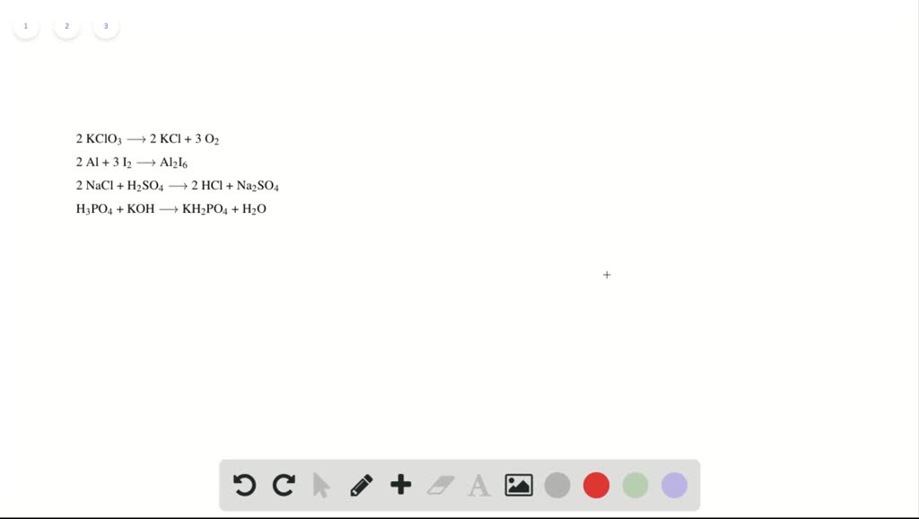 SOLVEDWrite a balanced equation describing each of the following
