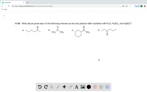 what-alkyne-gives-each-of-the-following-ketones-as-the-only-product-after-hydration-with-h_2o-h_2so_