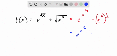 find-fprimex-if-fx-equals-the-given-expression-esqrtxsqrtex