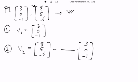 in-excrcises-1-6-the-given-set-is-a-basis-for-a-subspace-w-use-the-gram-schmidt-process-to-produce-a