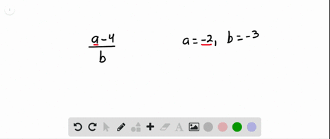 find-the-quotient-evaluate-fraca-4b-when-a-2-and-b-3