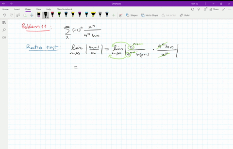 find-the-radius-of-convergence-and-interval-of-convergence-of-the-series-sum_n2infty-1n-fracxn4n-ln-