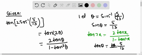 evaluate-each-expression-exactly-tan-left2-sin-1leftfrac513rightright