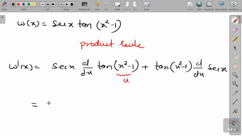 find-the-derivatives-of-the-given-functions-wxsec-x-tan-leftx2-1right