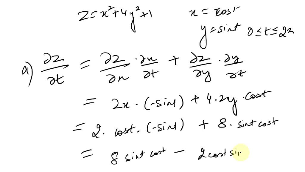 SOLVED:Consider the following surfaces specified in the form z=f(x, y ...