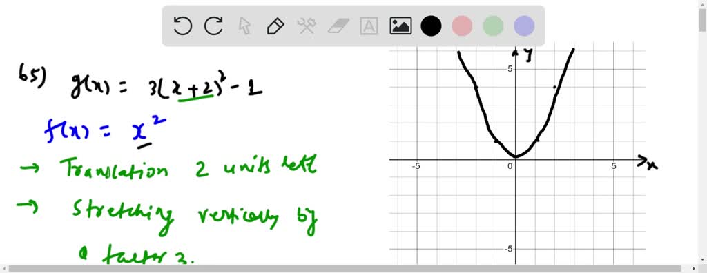 Graph each function using a combination of transformations applied to ...