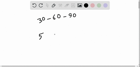 find-the-remaining-sides-of-a-30circ-60circ-90circ-triangle-if-the-longest-side-is-5