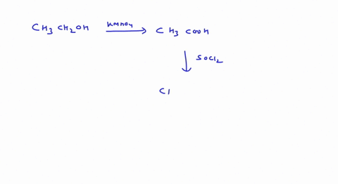 in-the-following-sequence-of-reactions-mathrmch_3-mathrmch_2-mathrmoh-quad-mathrmkmno_4-a-mathrmsocl