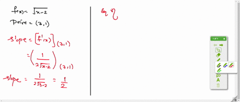a-find-the-slope-of-the-graph-of-f-at-the-given-point-b-find-an-equation-of-the-tangent-line-to-th-6