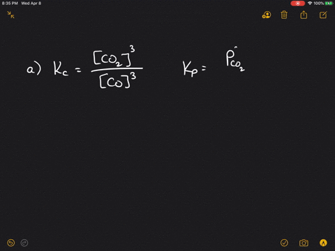 for-each-of-the-following-equilibria-write-the-equilibrium-constant-expression-for-k_c-where-appropr