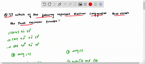 which-of-the-following-represent-electron-configuration-that-violate-the-pauli-exclusion-principle-i