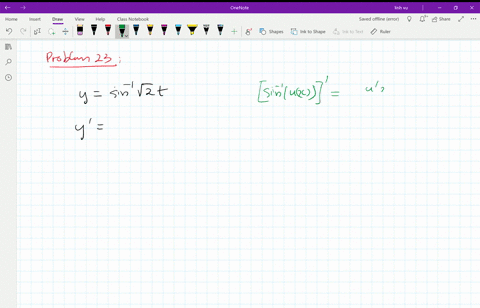 find-the-derivative-of-y-with-respect-to-the-appropriate-variable-ysin-1-sqrt2-t-2