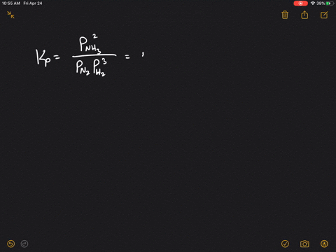 the-value-of-the-equilibrium-constant-k_mathrmp-for-the-formation-of-ammonia-mathrmn_2g3-mathrmh_2g-