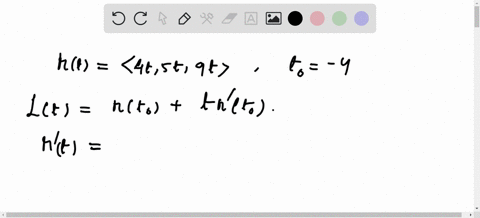 find-a-parametrization-of-the-tangent-line-at-the-point-indicated-mathbfrtlangle-4-t-5-t-9-trangle-q