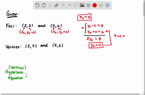 find-an-equation-for-the-indicated-conic-section-hyperbola-with-foci-22-and-26-and-vertices-23-and-2