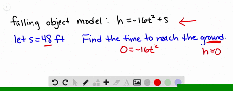 use-the-falling-object-model-h-16-t2s-given-the-initial-height-s-find-the-time-it-would-take-for-the