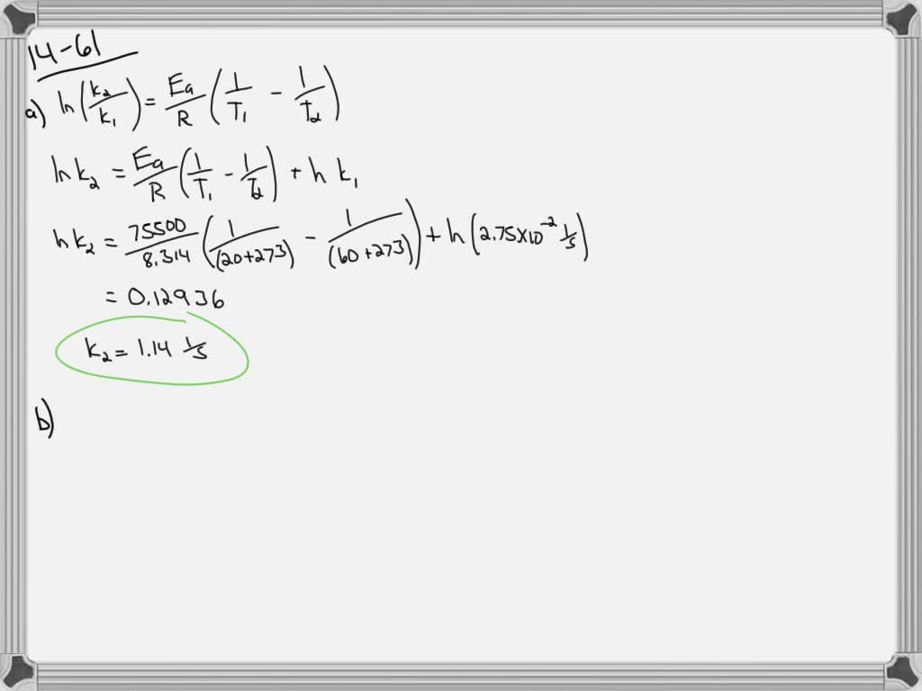 solved-a-a-certain-first-order-reaction-has-a-rate-constant-of-2-75