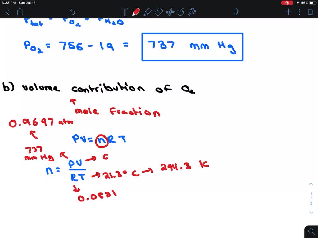 2 A Sample 21C And 685 Hydrogen 7 80 Mmhg The Ga8 SolvedLib