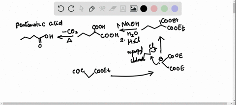 outline-all-steps-in-a-malonic-ester-synthesis-of-each-of-the-following-a-pentanoic-acid-b-2-methylp