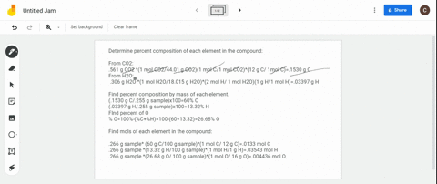 you-perform-a-combustion-analysis-on-a-255-mathrmmg-sample-of-a-substance-that-contains-only-mathrmc