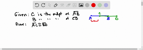 point-c-is-the-midpoint-of-overlinea-b-and-b-is-the-midpoint-of-overlinec-d-prove-that-overlinea-c-c