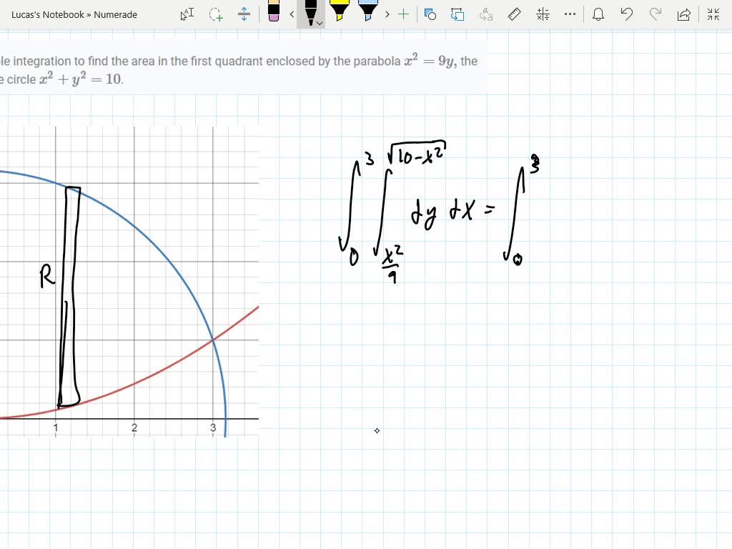 SOLVED Determine The Shaded Area Of The Square In The Figure The 