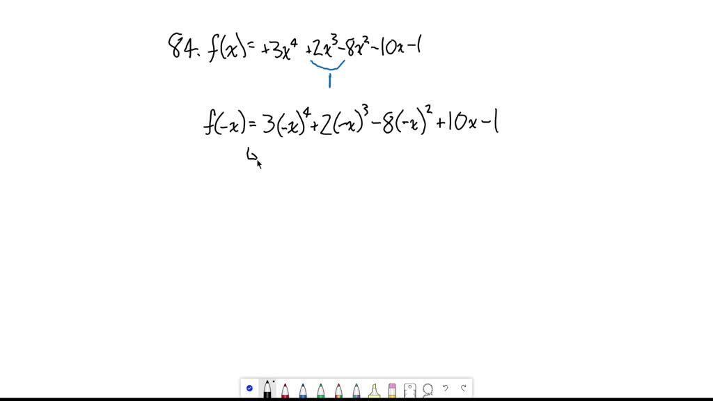 SOLVED:Determine the different possibilities for the numbers of ...