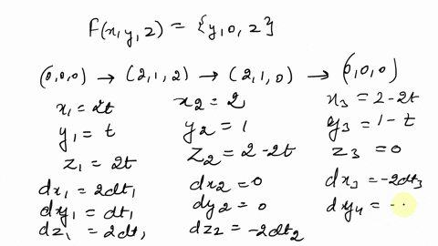 compute-the-work-done-by-the-force-field-mathbff-along-the-curve-c-mathbffx-y-zy-0-z-c-is-the-triang